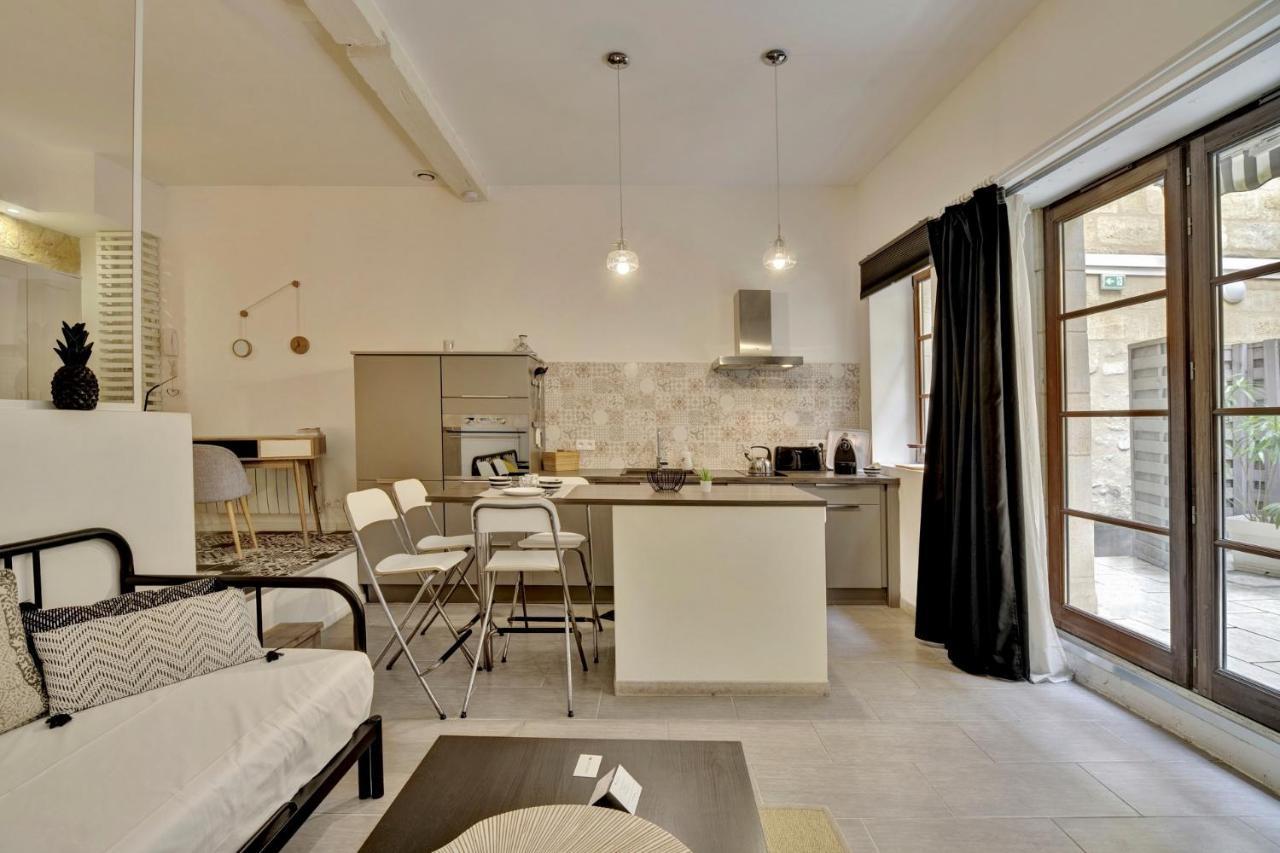L'Atelier D'Auguste - Terrasse En Plein Coeur De Bordeaux Apartment Exterior foto