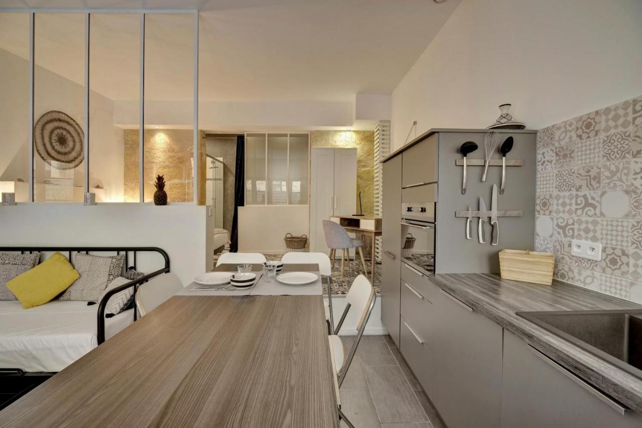L'Atelier D'Auguste - Terrasse En Plein Coeur De Bordeaux Apartment Exterior foto